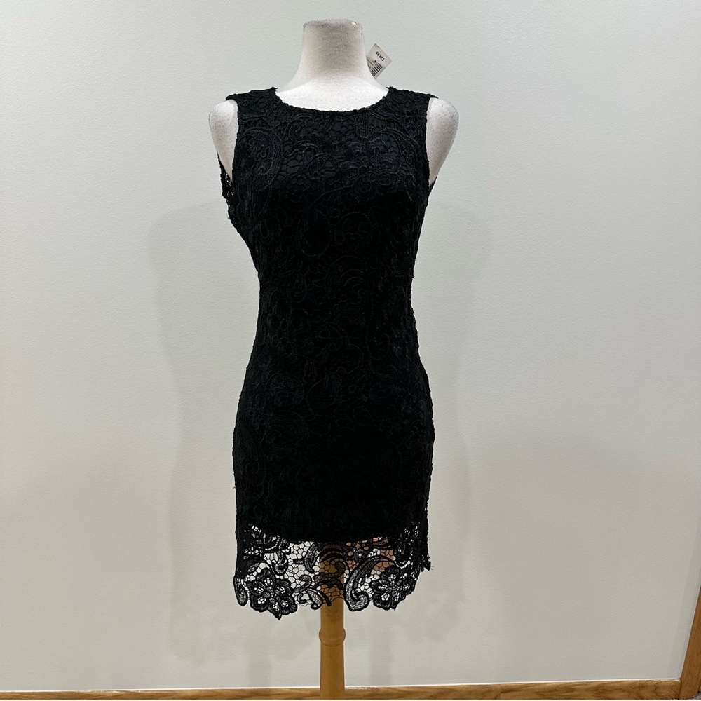 Love Culture Black Lace Dress